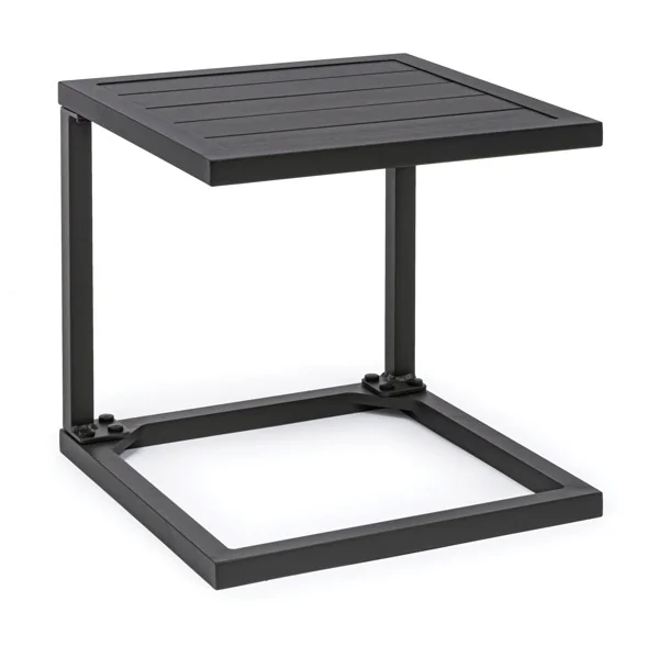 Tavolino In Alluminio Hilde cm.40x40x40h - immagine 2