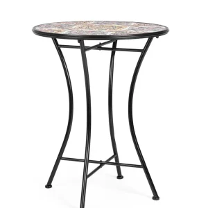 Tavolo Mosaico Santorini Tondo D.60