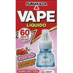 Vape Ricarica Liquida Mista Geranio/Menta 60 Notti