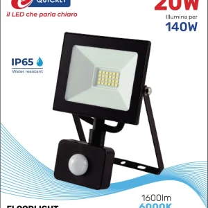Faretto LED Con Sensore Di Movimento 20W