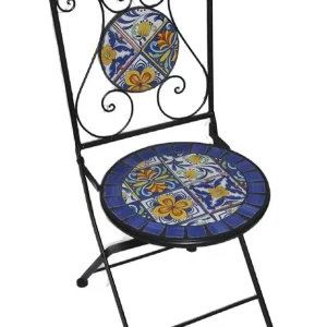 Sedia Pieghevole Blu Makari