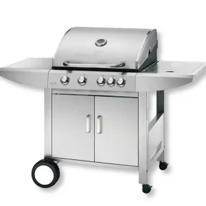 Barbecue A Gas Vesuvio 4 bruciatori + 1 Fornello cm 139x56x109h
