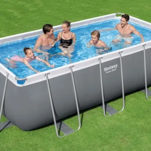 Piscina Rettangolare Frame cm.404x201x100 lt.6.478