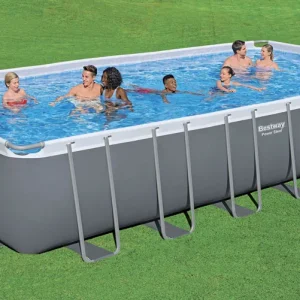 Piscina Rettangolare Steel Frame Filtro Sabbia 640x274x132 cm