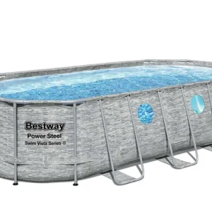 Piscina 549x274x122 Ovale Rattan