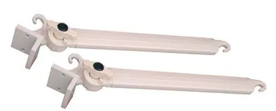 Coppia Braccetti Di Ricambio Per Tende A Caduta In Alluminio l 70cm