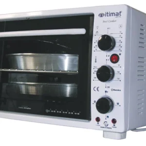 Forno Elettrico Ventilato Con Timer 35 lt. cm.51x42x31