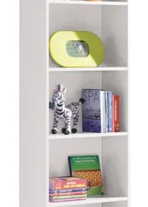 Libreria cm.52x25x180h Bianco Artik 5 Piani