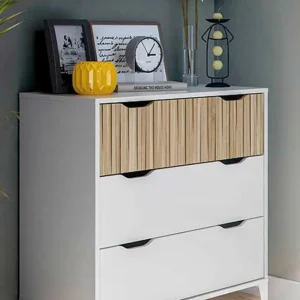 Cassettiera 3 Cassetti Ethna 70,5x40x76h