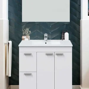 Mobile Bagno Aktiva Bianco Lucido 80x45x80h