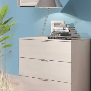 Cassettiera 3 Cassetti 77x38x80h Rovere