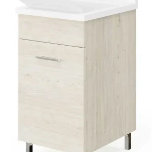 Mobile Lavatoio  Rovere Ghiaccio