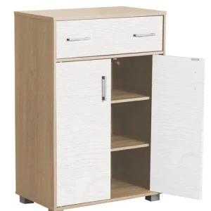 Mobile MARS3 2 Ante 1 Cassetto Canadian White