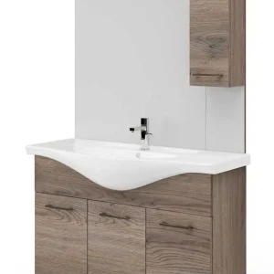 Mobile Bagno Venere cm.106x50x186H Noce Americano