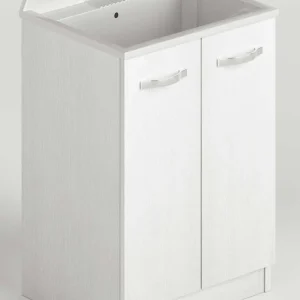 Lavatoio Da 61 In Kit Bianco Frassino Laundry