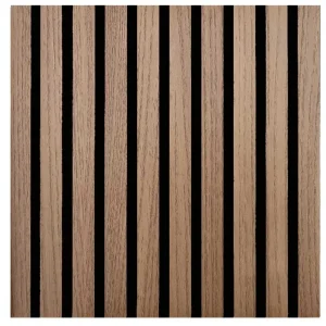 Pannello Murale Doghe Fonoassorbente cm.60x60x1,3