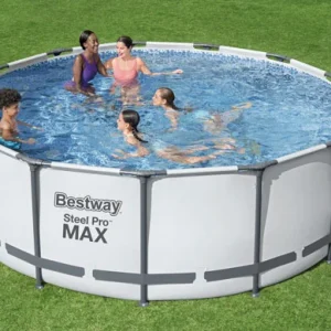 Piscina Rotonda Steel Pro Max cm 396x122